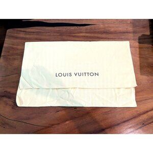 Louis Vuitton Envelope style dust cover  Bag  Large 22 X 13
